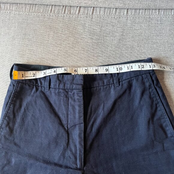 Kenzo Paris Marine Blue Wide-Leg Pants 7/8 Sz 36 EU - Picture 3 of 10